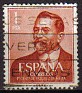 Spain 1961 Characters 1 Ptas Red Orange Edifil 1351. 1351. Uploaded by susofe